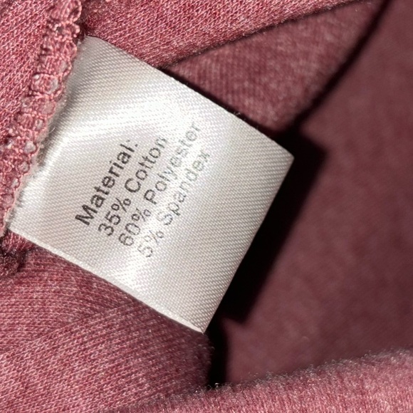 Yincro 2X long sleeve cozy sweater pink/mauve color - Picture 4 of 9